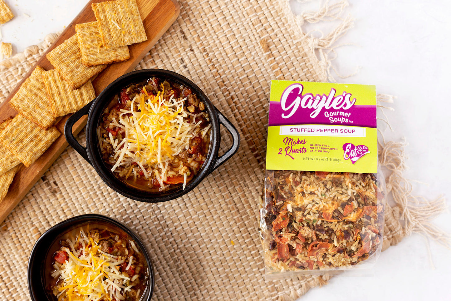 Stuffed Pepper Soup - Gayle's Gourmet Soups